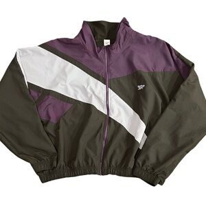 Reebok women’s 4X windbreaker Jacket EUC